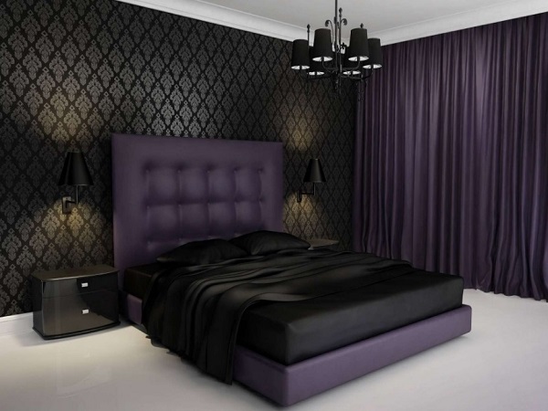 Black Bedroom Designs, Decor, Ideas, Photos