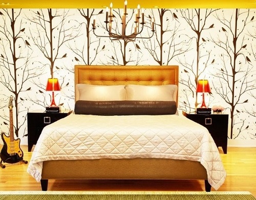 Feng Shui bedroom art and decoration.