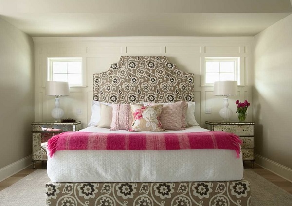 Simple pink bedroom for valentine's day by homedecorbuzz