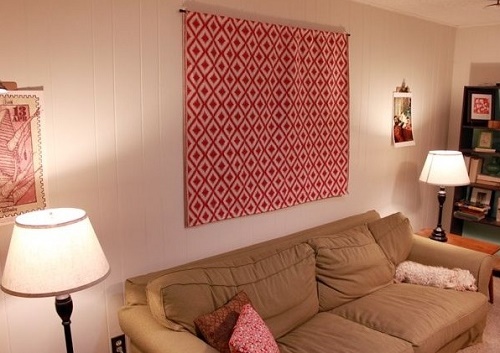 Tapestry wall art for living room.