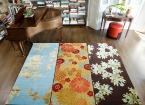 Traditional living room rugs