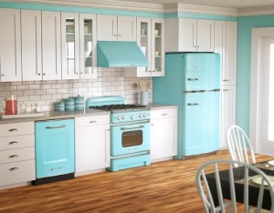 Put less items in kitchen to decor kitchen in budget.