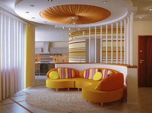 Lovely ceiling design for home decor living room.