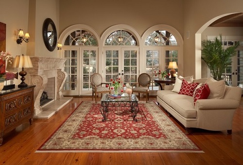Lovely rug for living room.