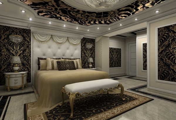 Most luxury bedroom interior design