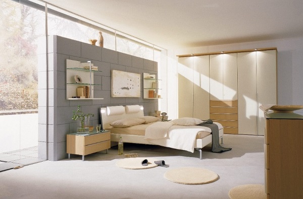 Grey bedroom interior decor ideas