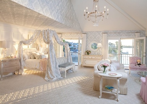 Princess bedroom design for girl.