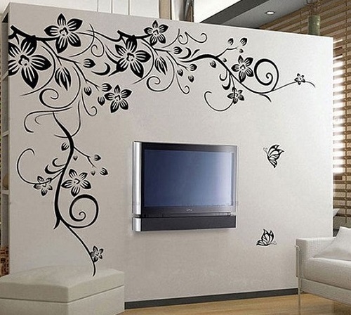 Awesome wall graphics for home interior design.