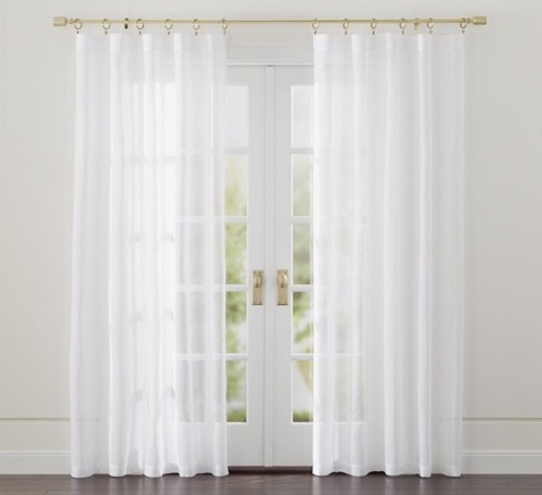 Sheer Curtains for bedroom.