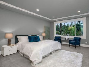 Elegant guest room interior design