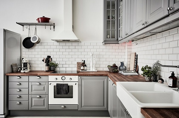 Grey Kitchen Designs, Ideas, Cabinets, Photos