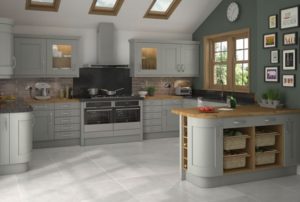 Latest gray kitchen design trends.