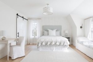 Pure white bedroom with amazing white furniture