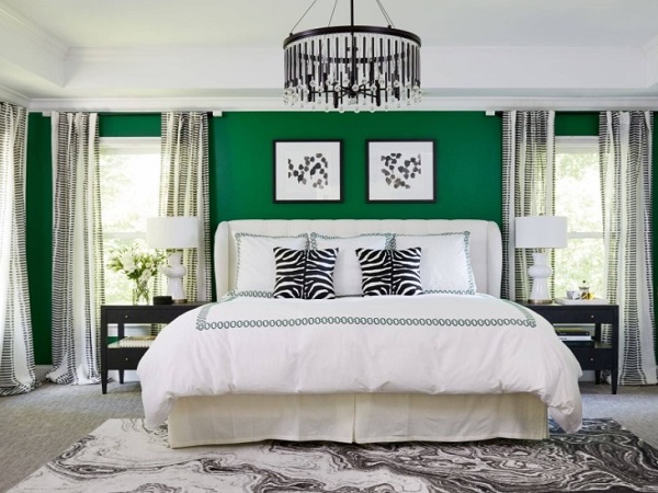 Green bedroom decorating ideas by homedecorbuzz