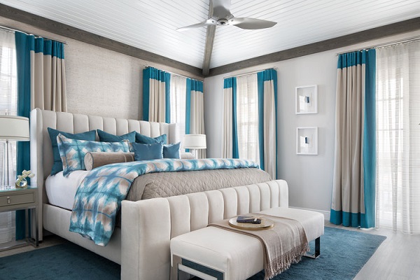 Blue bedroom design picture by homedecorbuzz