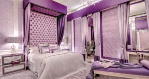 Purple Bedroom Decor, Designs, Ideas, Photos