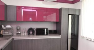 How to design a Pink and Gray Kitchen