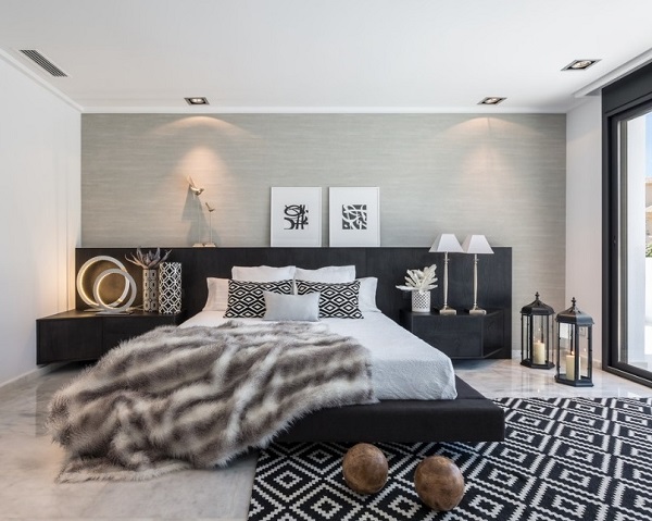 Beautiful grey bedroom design ideas