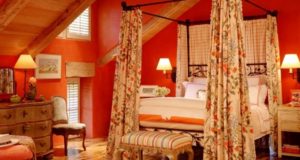 Orange Bedroom Designs, Decorating Ideas, Photos