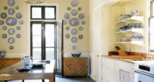 How to Design a Yellow-Blue Kitchen