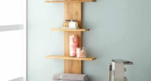 Rustic Bathroom Shelves
