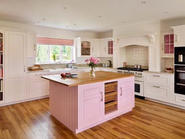 Pink kitchen designs