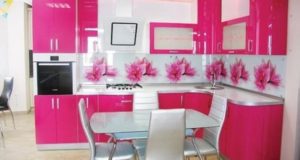 Pink Kitchen Designs, Decorating Ideas, Photos