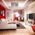 Red Living Room Design Ideas