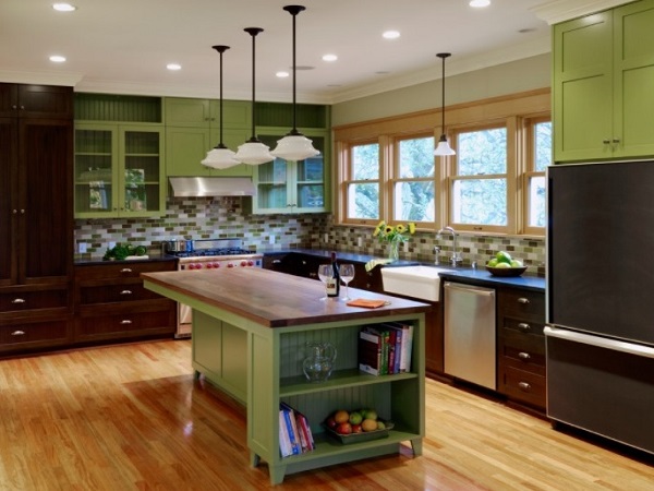 Top Green kitchen decorating ideas