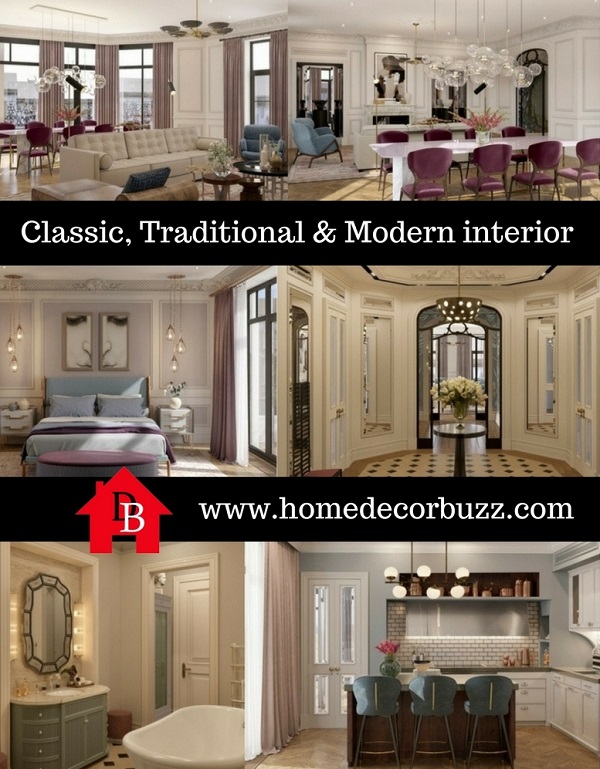 Classic Modern apartment interior by homedecorbuzz