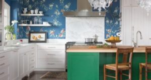 How to Decorate Blue and Green Kitchen