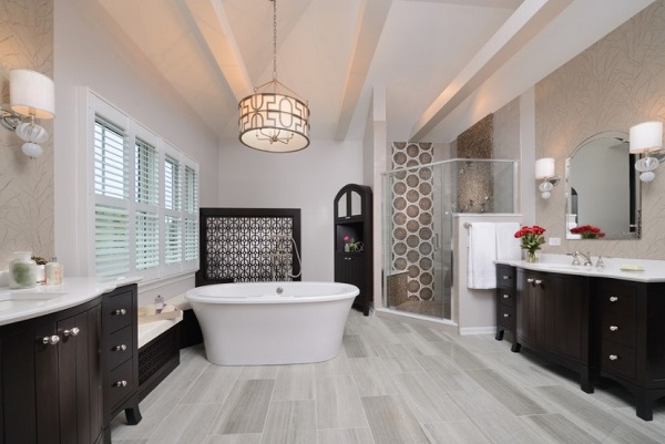 Modern bathroom design