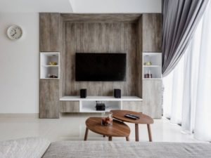 Modular tv unit for living room