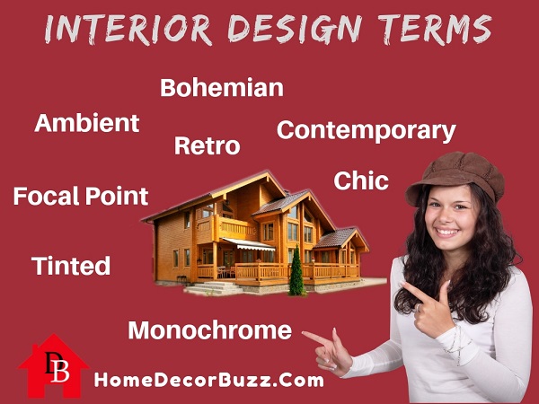 Interior Design terms definition by homedecorbuzz