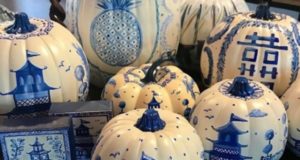How to Design Chinoiserie Pumpkins