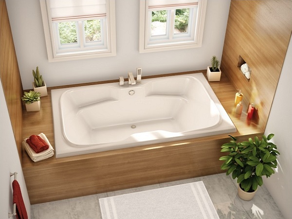 Alcove Tub for bathroom by homedecorbuzz