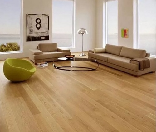 Solid wood flooring