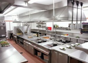 Restaurant kitchen