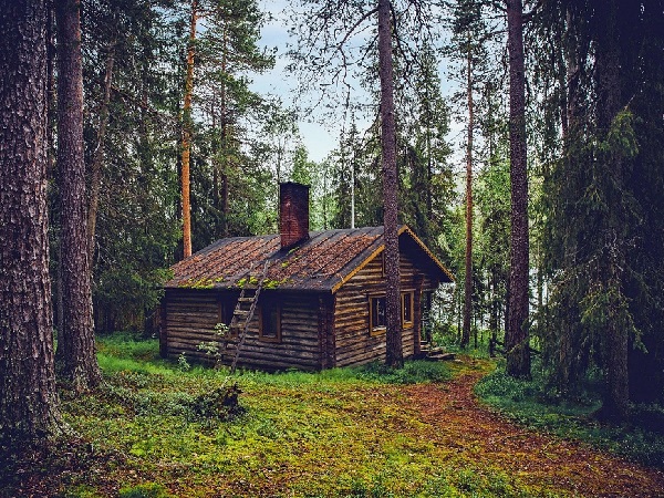 Wooden home