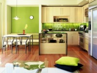 Beautiful green kitchen design Beautiful green kitchen design